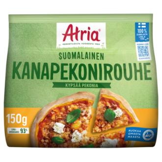 Atria Suomalainen kanapekonirouhe 150g kalorit ja ravintosisältö - 159 kcal
