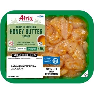 Atria Kanan Fileesuikale Honey Butter 480g kalorit ja ravintosisältö - 89 kcal