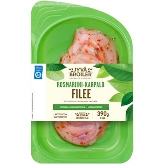 Jyväbroiler Broilerin Filee Rosmariini-karpalo 390g kalorit ja ravintosisältö