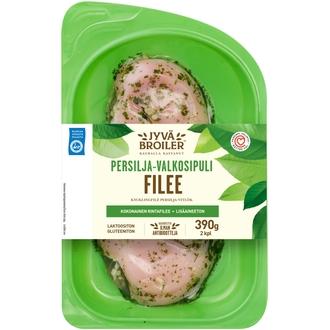 Jyväbroiler Broilerin Filee Persilja-Valkosipuli 390g kalorit ja ravintosisältö