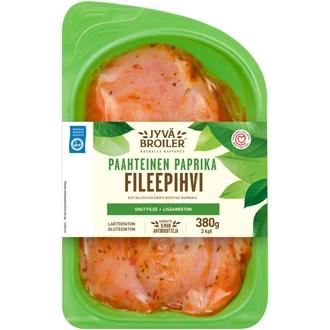 Jyväbroiler Broilerin Fileepihvi Paahteinen Paprika 380g kalorit ja ravintosisältö