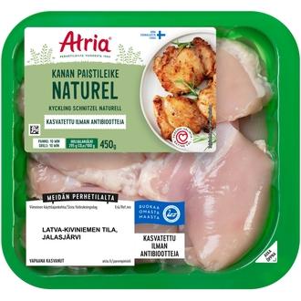Atria Kanan Paistileike Naturel 450g kalorit ja ravintosisältö