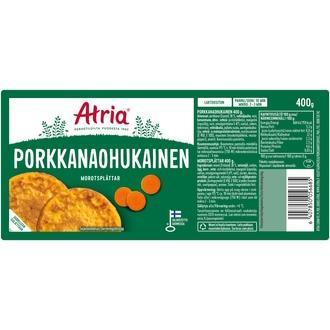 Atria Porkkanaohukainen 400g kalorit ja ravintosisältö - 156 kcal