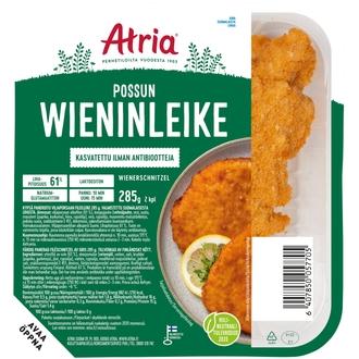 Atria Possun Wieninleike 285g kalorit ja ravintosisältö - 210 kcal