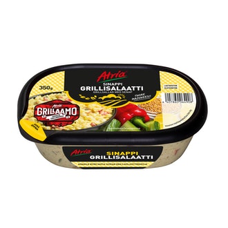 Atria 350g Grillisalaatti Sinappi kalorit ja ravintosisältö - 148 kcal