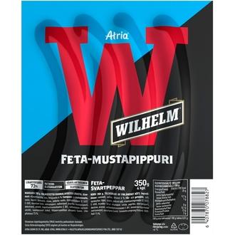 Atria Wilhelm Feta-mustapippuri 350g kalorit ja ravintosisältö - 279 kcal