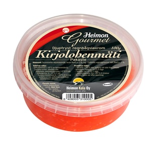 Heimon Gourmet kirjolohenmäti 100g pakaste kalorit ja ravintosisältö - 147 kcal