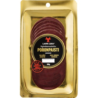 Lapin Liha poron ksavupaistirulla 100g kalorit ja ravintosisältö