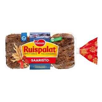 Vaasan Ruispalat Saaristo 540 g 9 kpl täysjyväruisleipä kalorit ja ravintosisältö - 270 kcal