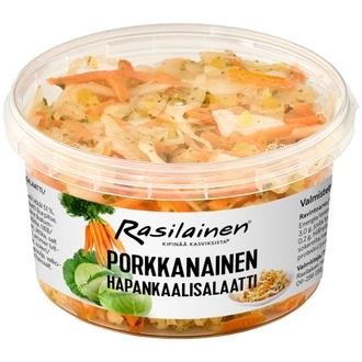 Rasilainen Porkkanainen hapankaalisalaatti 150 g kalorit ja ravintosisältö