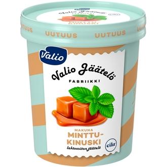 Valio jäätelö 480 ml minttu-kinuski laktoositon kalorit ja ravintosisältö
