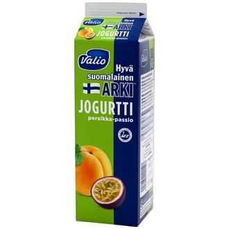 Valio Hyvä suomalainen Arki® jogurtti 1 kg persikka-passion kalorit ja ravintosisältö