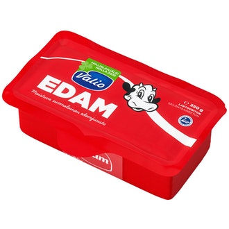 Valio Edam e350 g kalorit ja ravintosisältö