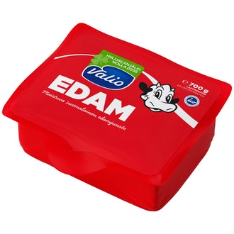 Valio edamjuusto 700g kalorit ja ravintosisältö - 328 kcal