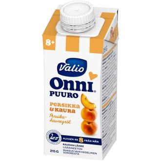 Valio Onni kauraisa persikka-ohrapuuro 215 g UHT kalorit ja ravintosisältö - 90 kcal