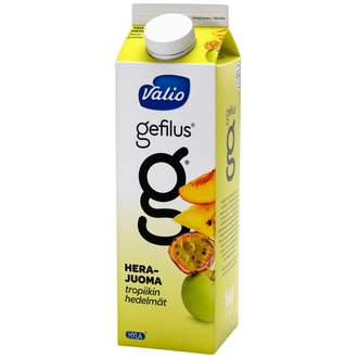Valio Gefilus herajuoma 1l tropiikin hed kalorit ja ravintosisältö - 50 kcal