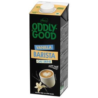 Oddlygood® Barista kaurajuoma vanilja 1 l UHT gluteeniton kalorit ja ravintosisältö - 64 kcal