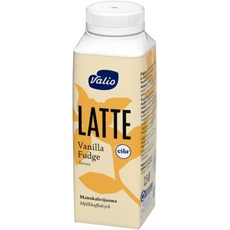 Valio Latte vanilla fudge maitokahvijuoma 2,5 dl laktoositon kalorit ja ravintosisältö - 54 kcal