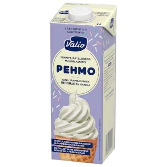 Valio Pehmo pehmytjäätelöseos vanilja 1l UHT laktoositon