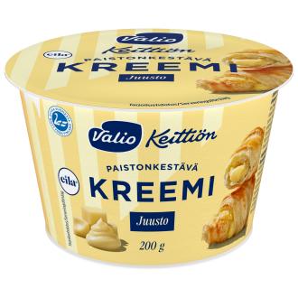 Valio Keittiön juustokreemi 200g laktoositon kalorit ja ravintosisältö - 110 kcal