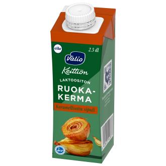 Valio Keittiön ruokakerma karamellisoitu sipuli 2,5dl laktoositon UHT kalorit ja ravintosisältö - 125 kcal