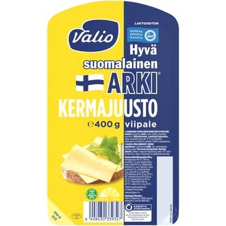 Valio Hyvä suomalainen Arki® kermajuustoviipale e400 g kalorit ja ravintosisältö - 346 kcal