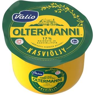 Valio Oltermanni® 17 % kasviöljy e900 g kalorit ja ravintosisältö - 272 kcal