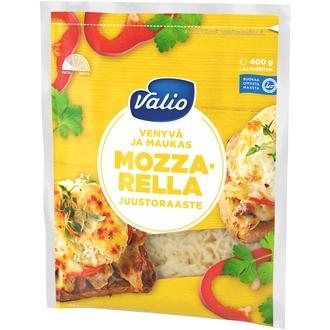 Valio mozzarella e400 g raaste kalorit ja ravintosisältö - 306 kcal