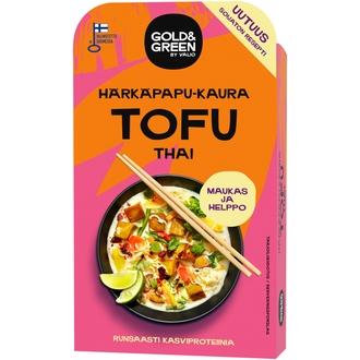 Gold&Green® Härkäpapu-Kaura Tofu 280 g Thai kalorit ja ravintosisältö - 165 kcal