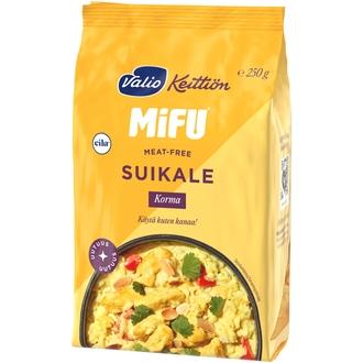 Valio MiFU® e250 g suikale Korma laktoositon kalorit ja ravintosisältö