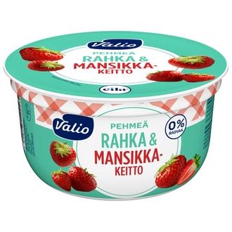 Valio pehmeä rahka & mansikkakeitto 150 g laktoositon kalorit ja ravintosisältö - 66 kcal