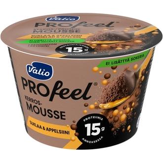 Valio PROfeel® kerrosmousse 150 g suklaa & appelsiini laktoositon kalorit ja ravintosisältö - 80 kcal