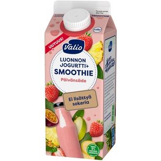 Valio Luonnonjogurtti+™ smoothie 0,75 l päivänsäde, ei lisättyä sokeria, laktoositon kalorit ja ravintosisältö