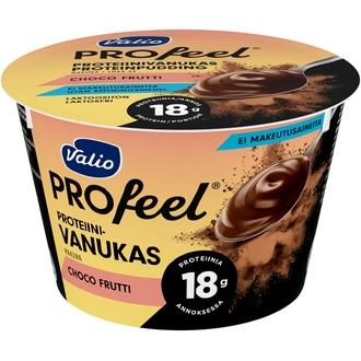 Valio PROfeel® proteiinivanukas 185 g choco frutti makeutusaineeton laktoositon kalorit ja ravintosisältö - 94 kcal