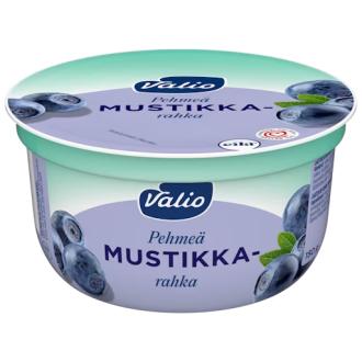 Valio pehmeä mustikkarahka 150g laktoositon kalorit ja ravintosisältö - 74 kcal