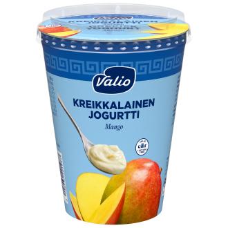 Valio kreikkalainen jogurtti 400g mango laktoositon kalorit ja ravintosisältö - 115 kcal