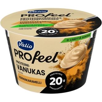Valio PROfeel® proteiinivanukas 180 g kermakaramelli laktoositon kalorit ja ravintosisältö