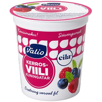 Valio kerrosviili 1% 200g kuningatar laktoositon kalorit ja ravintosisältö - 60 kcal