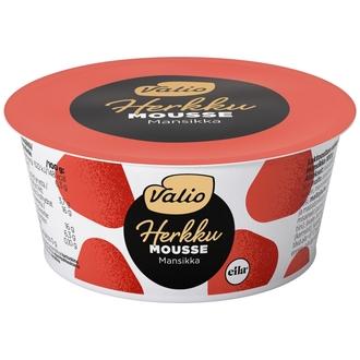 Valio Herkku mousse 100 g mansikka laktoositon kalorit ja ravintosisältö - 148 kcal