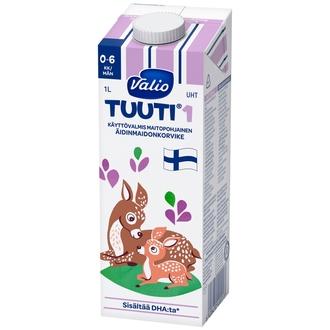 Valio Tuuti 1 Maitopohjainen Äidinmaidonkorvike 1 L Uht kalorit ja ravintosisältö