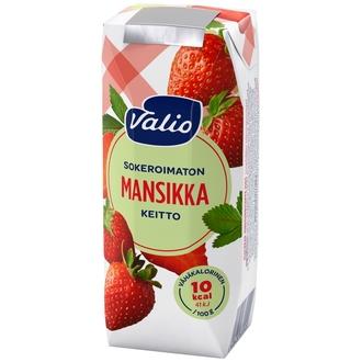 Valio mansikkakeitto 250 g sokeroimaton kalorit ja ravintosisältö