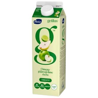 Valio Gefilus® mehu 1 l omena-päärynä-lime+magnesium kalorit ja ravintosisältö