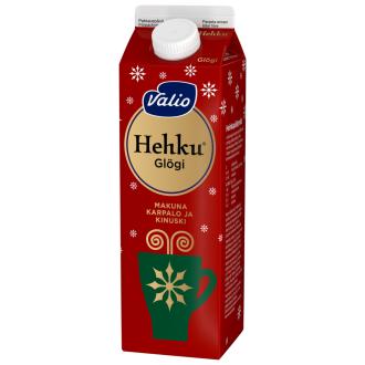 Valio Hehku® kinuskinen karpalojuoma 1l kausituote kalorit ja ravintosisältö - 37 kcal