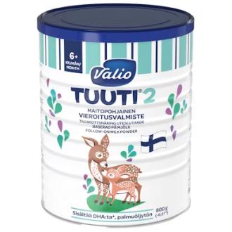 Valio Tuuti2 vieroitusvalmistejauhe 800g kalorit ja ravintosisältö - 67 kcal