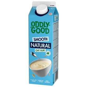 Valio Oddlygood® kaurapohjainen gurtti 1 kg Natural kalorit ja ravintosisältö