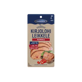 Kalaneuvos Lämminsavuleikkele kirjolohesta 120g paprika kalorit ja ravintosisältö - 165 kcal