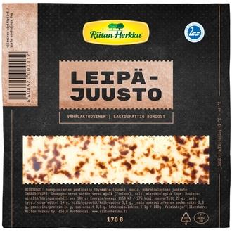 Riitan Herkku Leipäjuusto 170g, VL kalorit ja ravintosisältö - 275 kcal