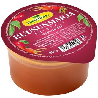 Riitan Herkku Ruusunmarjakiisseli 90g kalorit ja ravintosisältö