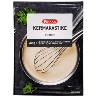 Pirkka kermakastike 30g kalorit ja ravintosisältö - 74 kcal