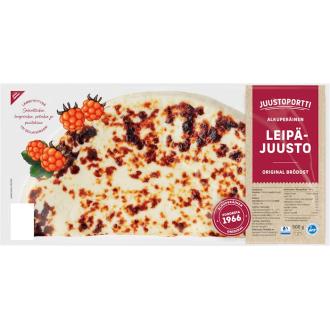 Juustoportti Leipäjuusto 500 g kalorit ja ravintosisältö - 280 kcal